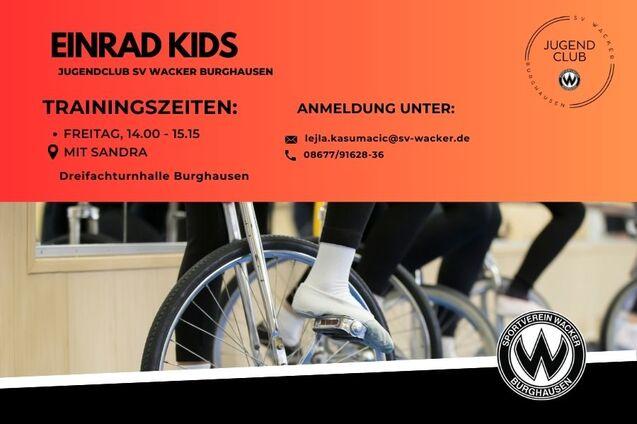 EInradtraining f&uuml;r Kinder, immer freitags 14.00 - 15.15 Uhr