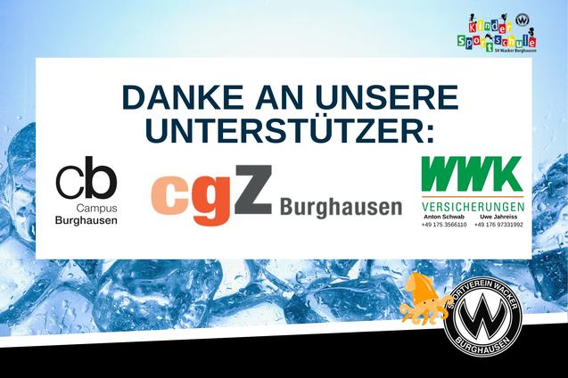 Danke an unsere Unterst&uuml;tzer