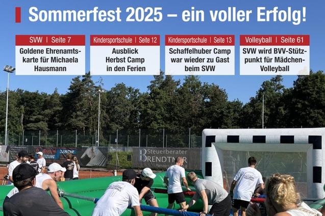 Cover der neuen Ausgabe des SVW Reports 03-2025