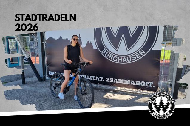 Wir machen mit beim Stadtradeln. Komm ins Team SV Wacker Burghausen e.V.