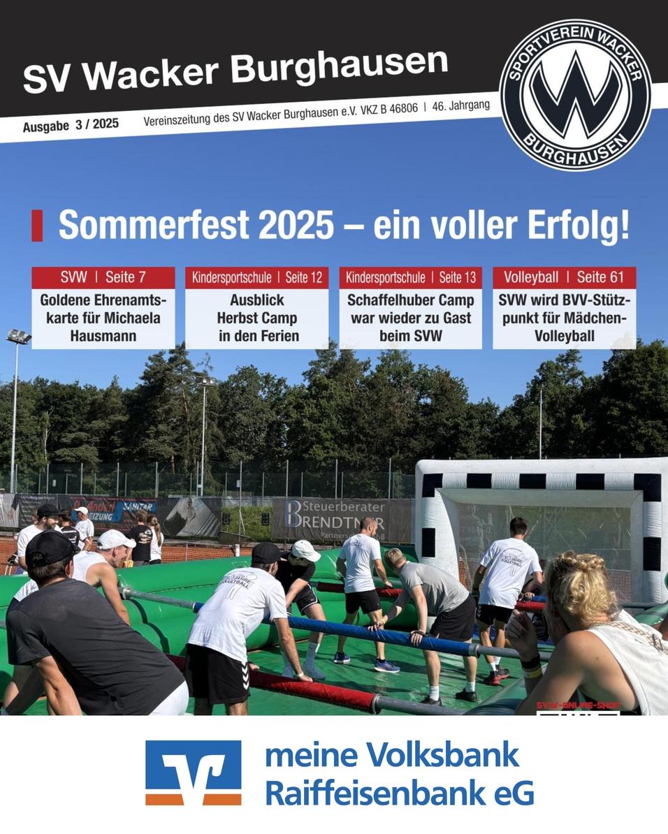 Cover Report 03-2025 Cover der neuen Ausgabe des SVW Reports 03-2025