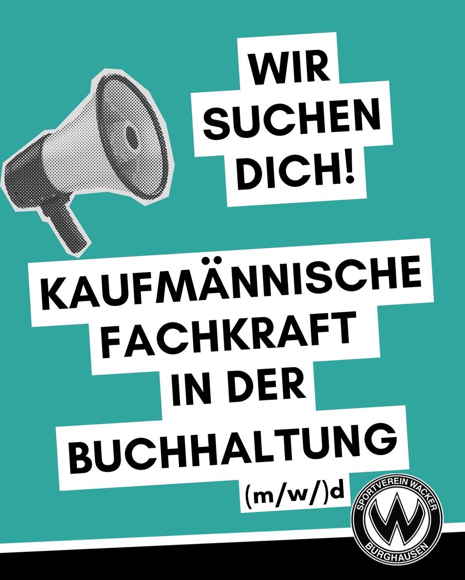 Wir suchen Personal Kaufmännische Fachkraft für die Buchhaltung gesucht! - jetzt bewerben