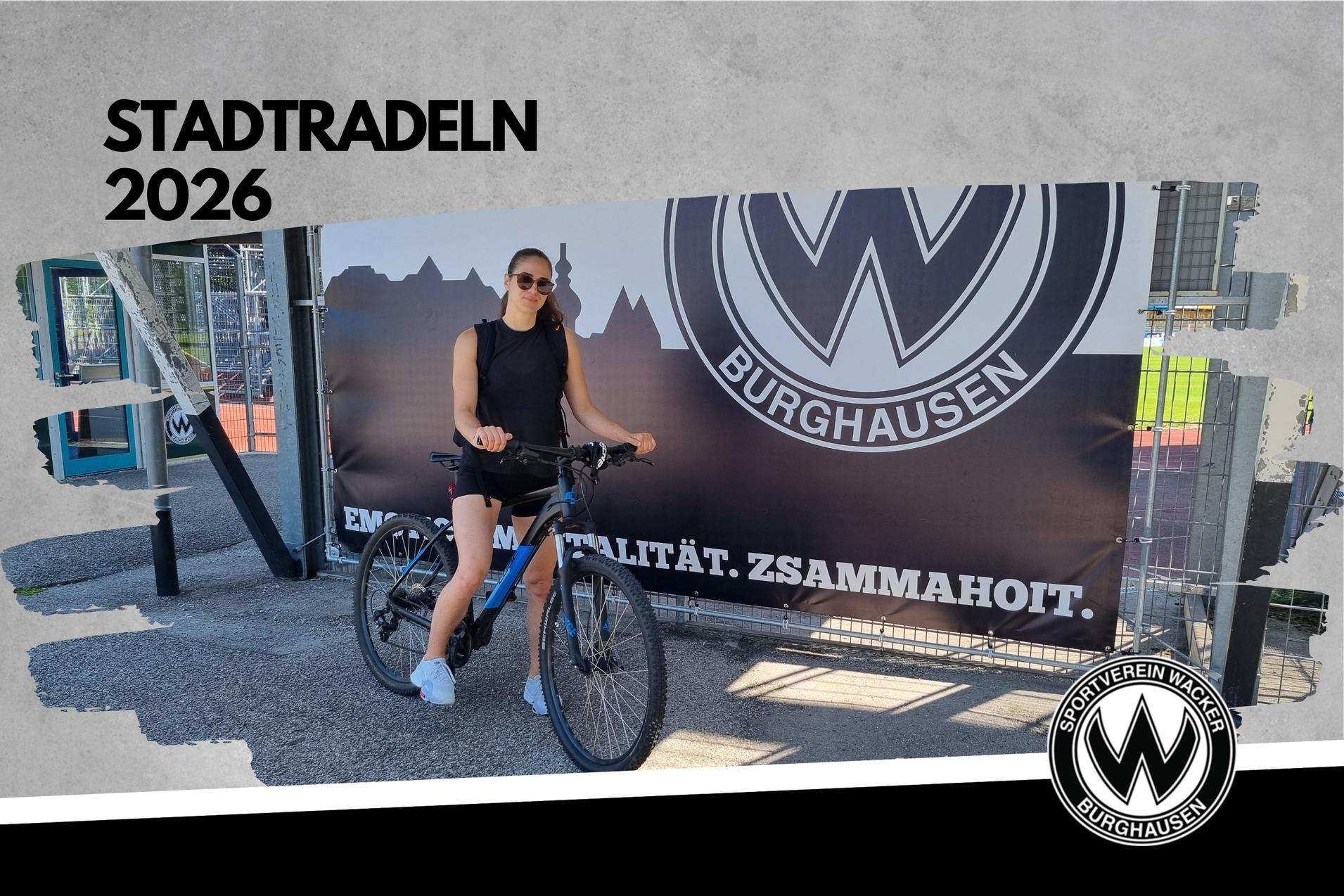 Stadtradeln 2026 Wir machen mit beim Stadtradeln. Komm ins Team SV Wacker Burghausen e.V.