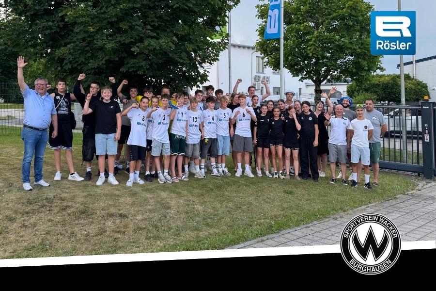 am 23.06. feierten wir die gemeinsame Partnerschaft zw. Elektro R&ouml;sler GmbH und dem SV Wacker Burghausen e.V,